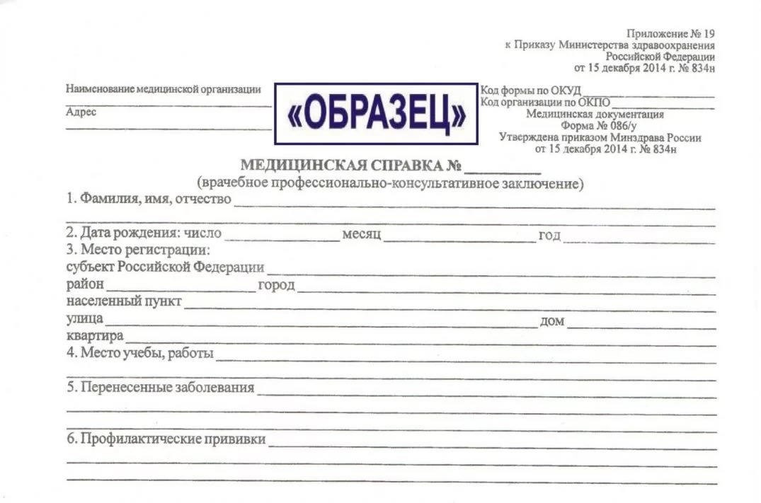 Медицинские справки для работы: виды, правила оформления и требования работодателей - 1